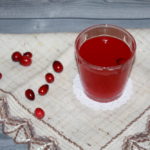 Компот из замороженной клюквы