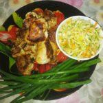 Голень куриная на сковороде